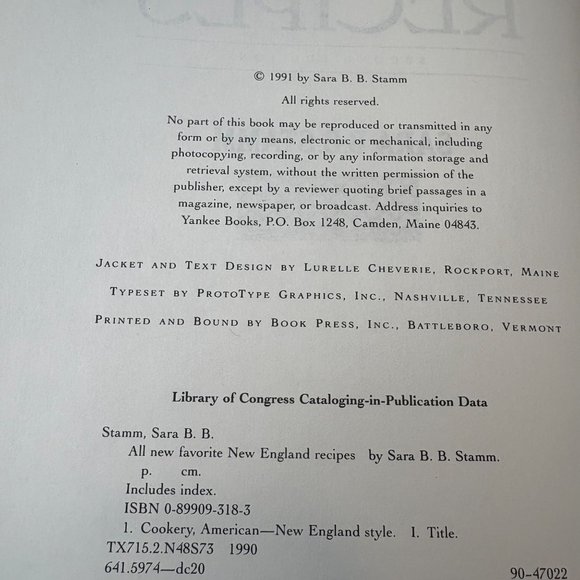 Lot 2 Coastal New England Spiral Hardcover Favorite New England Recipes Cookbook - Picture 7 of 15